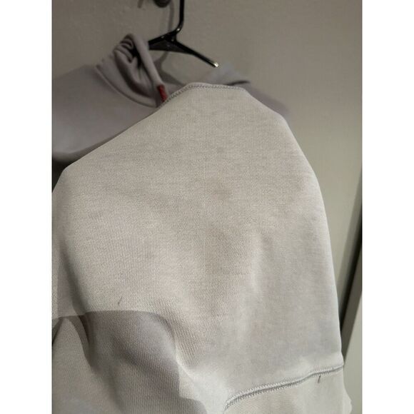 Jordan Oklahoma Sooners Lightweight Hoodie Pullover Mens Medium Gray - Picture 2 of 11